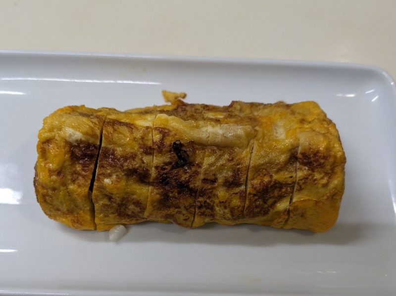 切り干し大根入り玉子焼き