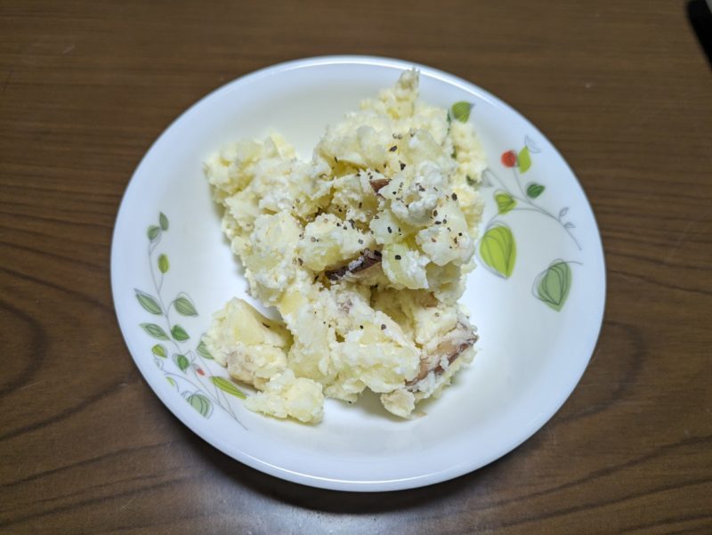 いぶりがっこのポテトサラダ