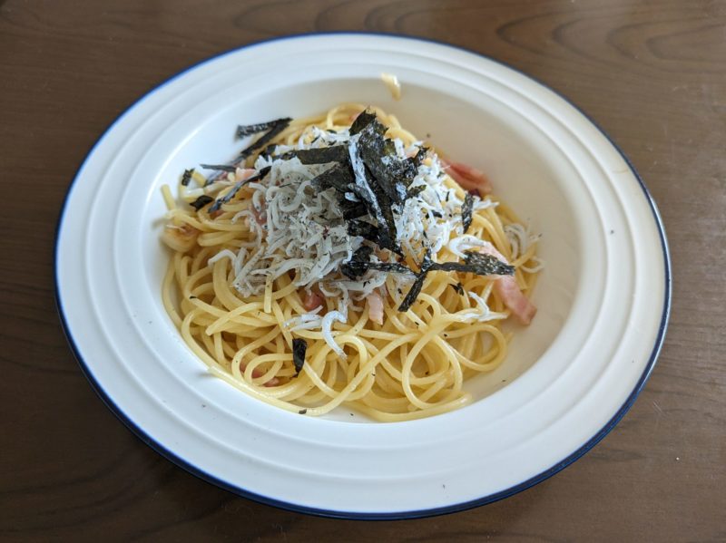 しらすのペペロンチーノ