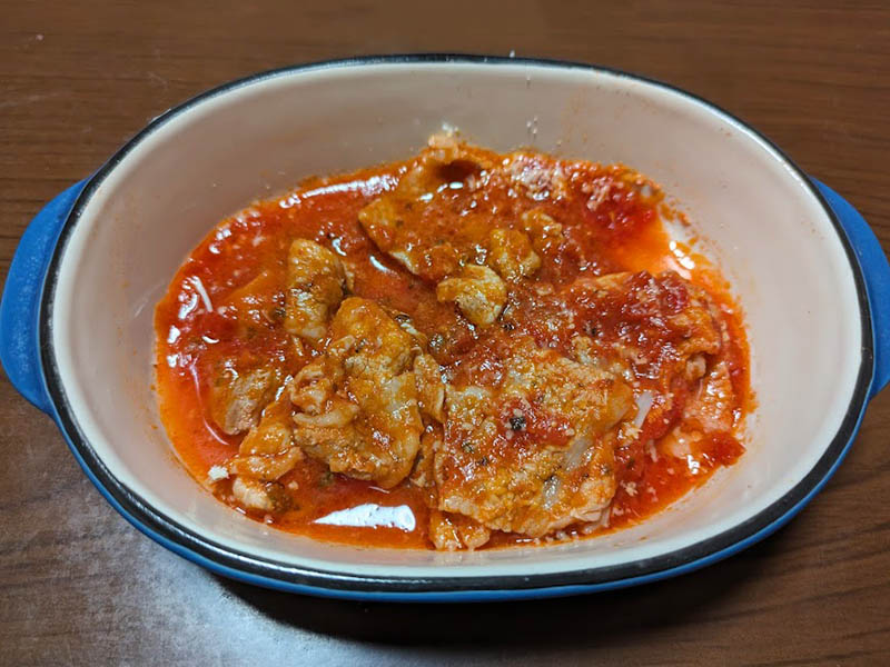 豚ロースのトマト煮