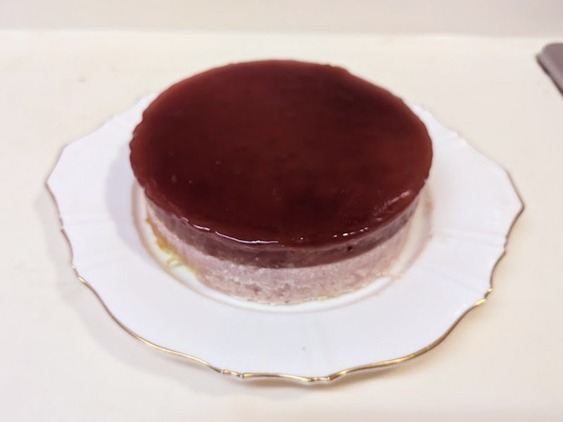 フルーチェ・イチゴチーズケーキ